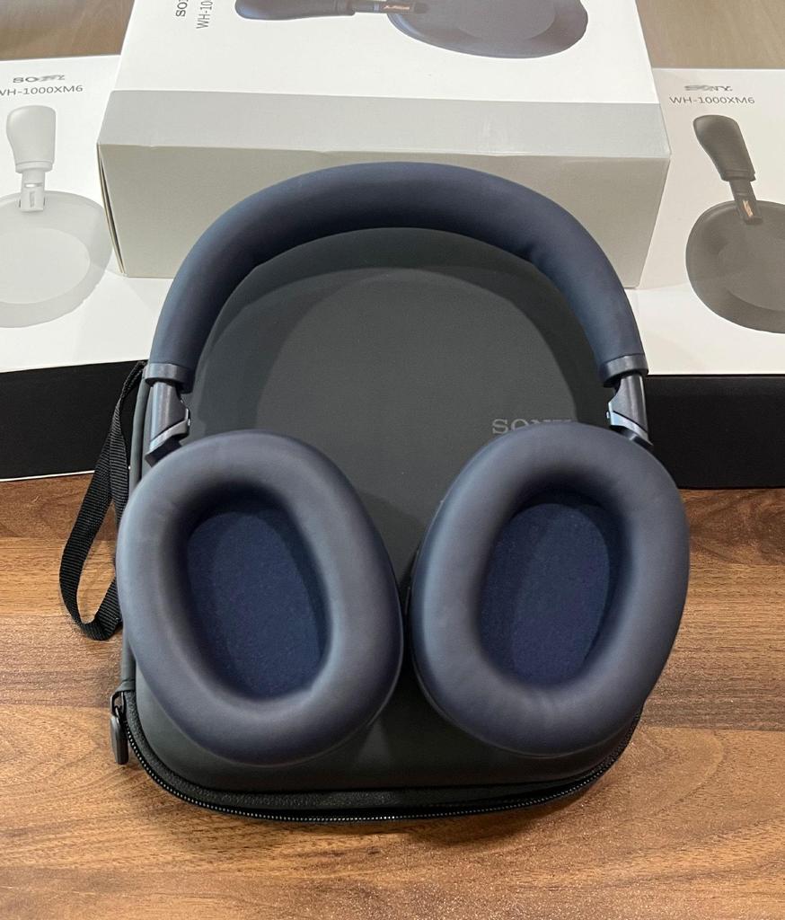 WH-1000XM6 ANC Over-Ear Bluetooth Noise-Canceling Headphones with Carrying Case