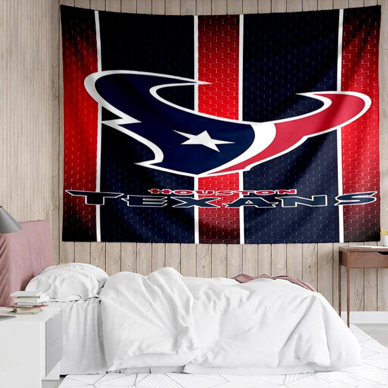 1PC Houston Basketball Logo Quick-Dry Tapestry, Unique Design Tapestry, Suitable for Bedroom,Livingroom, Playroom,Heartwarming Holiday Gifts