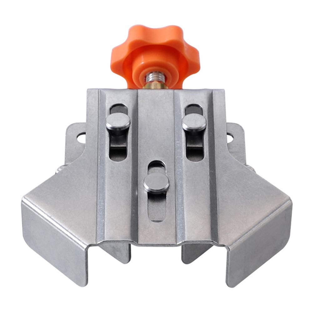 1/2/4pcs 90 Degree Fixing Clips Adjustable Swing Jaw Stainless Steel 90° Holder Fixed Clip Wood Corner Clamps Woodworking Tool