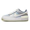 Nike Air Force 1 Shadow On The Bright Side - Sneakers da Donna Azzurro Skate Bianco Montagna Verde Lime Chiaro DQ5075-411