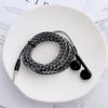 1Pcs 2m/3m Cable Length Wired Headset Black White Anchor Bass Earplugs Monitoring Recording 3.5mm Computer Game Live Headphone