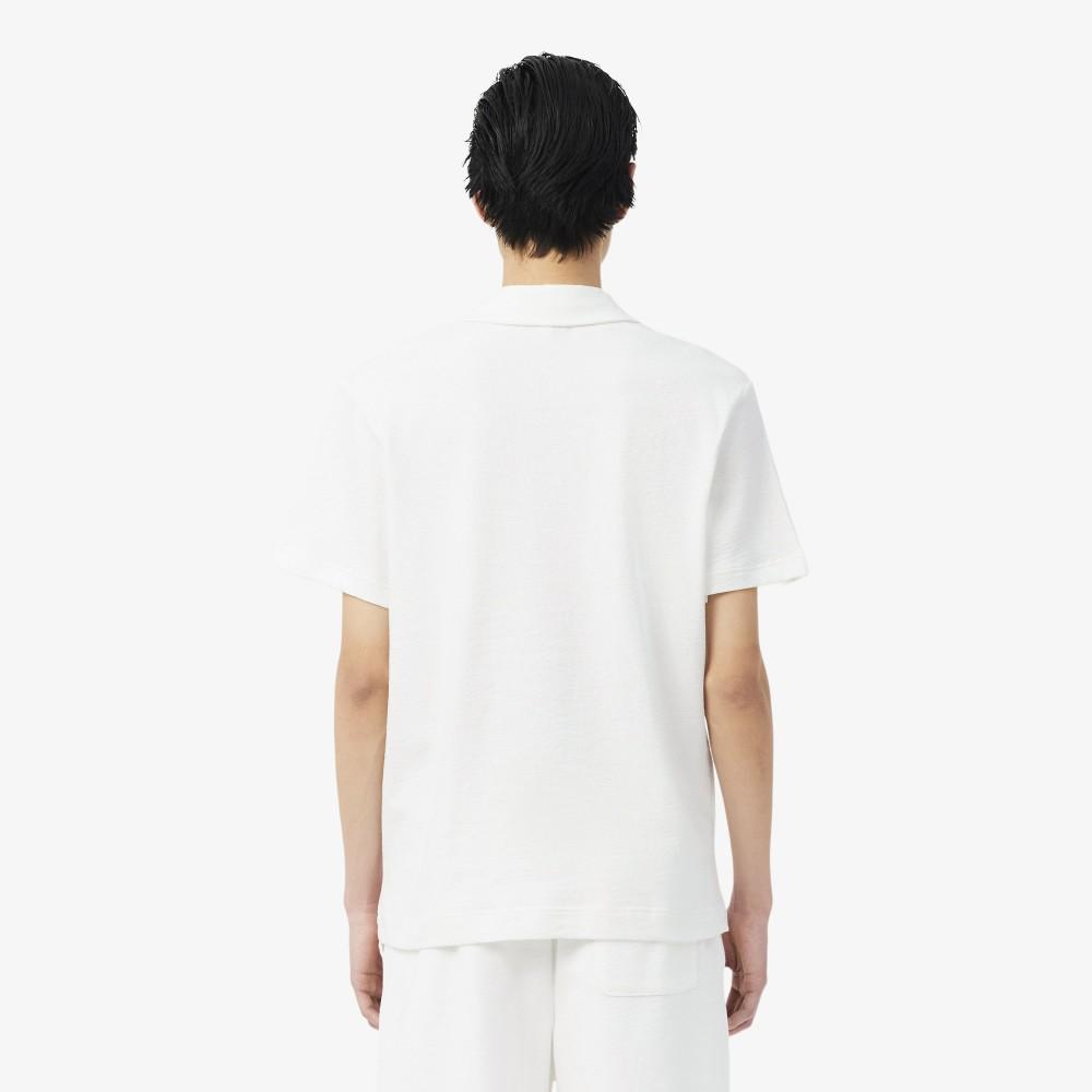 [lacoste] Men's Crepe Short-Sleeve Polo Shirt DH1969-56G70V