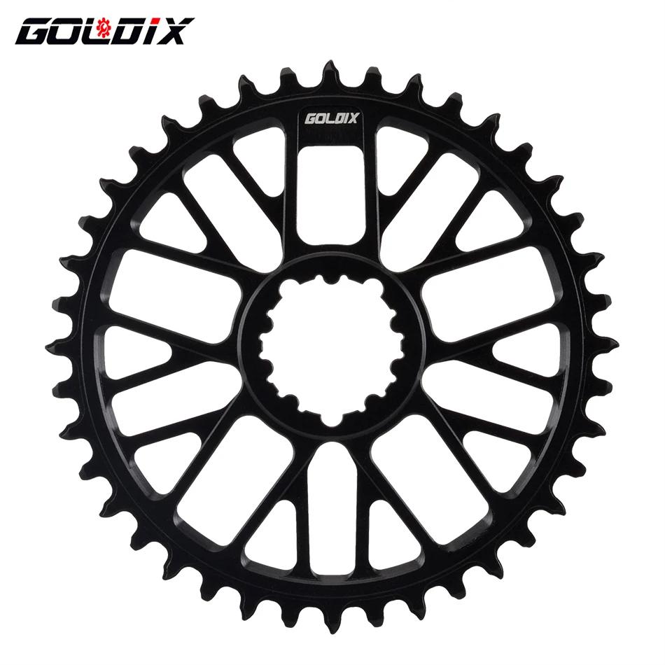 2025 New Model GOLDIX Ultralight GXP Direct-Mount Chainring - Narrow-Wide Tooth Single-Speed Chainwheel, Compatible with MTB and For MTB GXP 34T