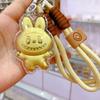 Doraemon Gold Pendant Keychain with 999 Pure Gold Charm