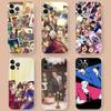 Classic Game Ace Attorney Transparent Phone Case For IPhone 16 15 14 13 12 11 Pro Max Plus Soft Cover