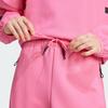 Adidas Z.N.E. True Healing Series FW24 Black Label Loose Fit Sports Casual Pants Women Bottoms Pulse-Magenta JD6412