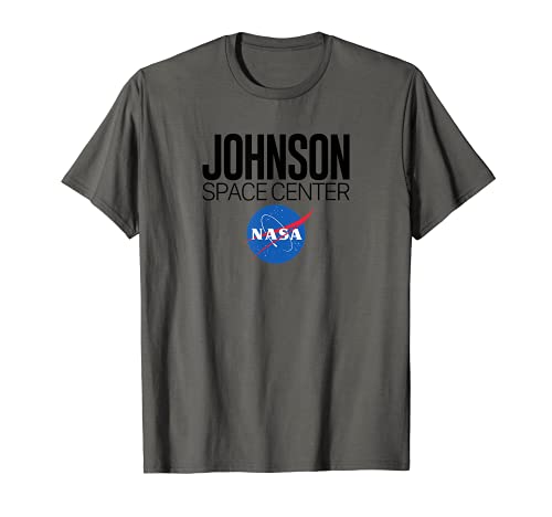 Johnson Space Center Houston 2 (Black) - NASA Space T-Shirt