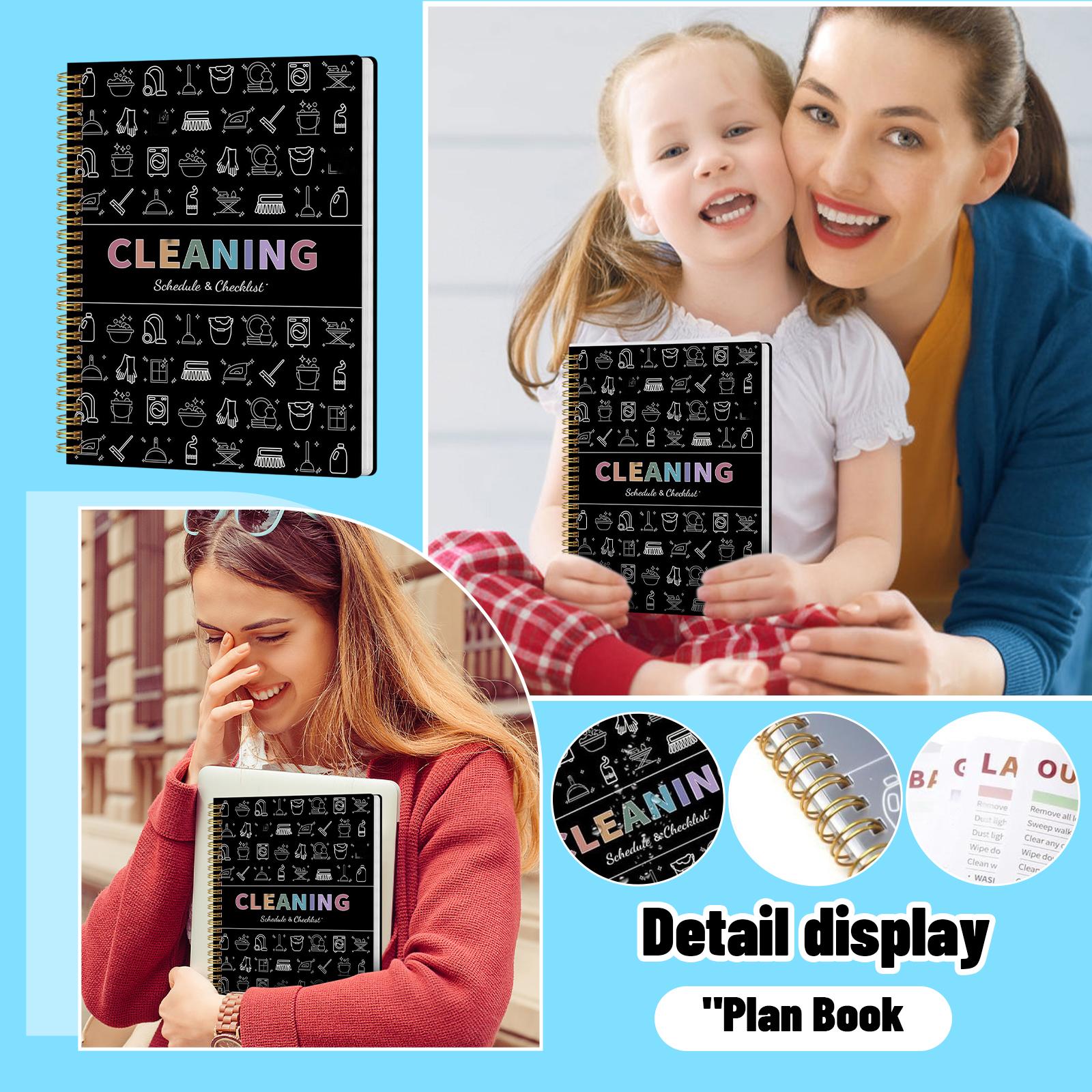 

Щорічний Графік Прибирання та Книга Плану Прибирання One Size