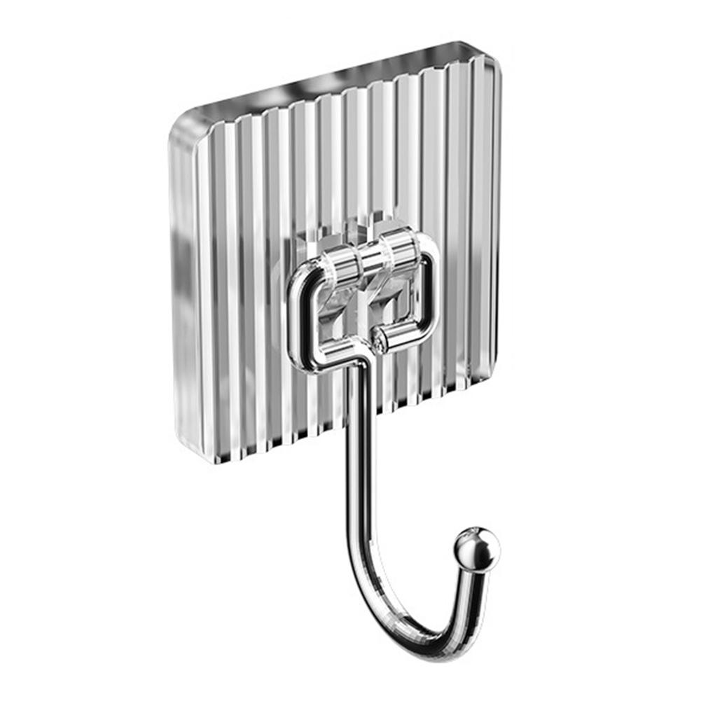 

Акриловый акриловый настенный крючок без перфорации Прочный акрил Silver