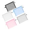 10PCS  Documents Pouch Waterproof Tear Resistant A5 Paper Size Document Organizer Bag
