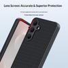 For Samsung Galaxy S26 Case Leather + PC Hard Phone Cover Carbon Fiber Texture
