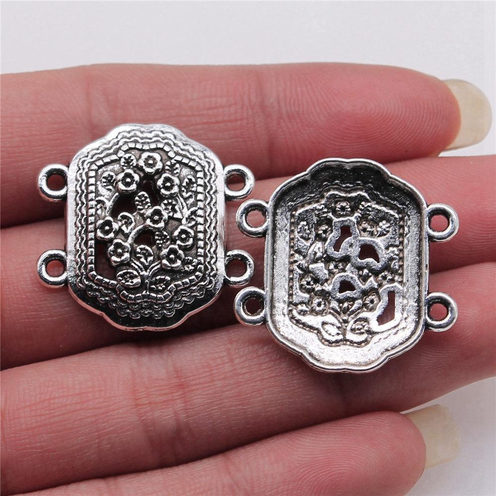 Four-Hole Necklace Connector Accessories Parts Women's Jewellery Bulk Boho Supplies