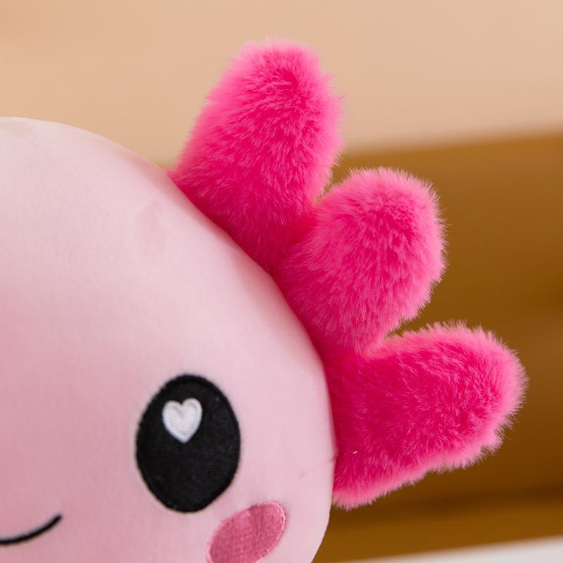 Morbido Peluche Axolotl in 4 Colori Dinosauro Esagonale Peluche Animale Regalo Carino Per Coppie