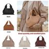 POLEN Cloud Französische Knödel Echtleder Crossbody Handtasche