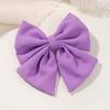 Elegant Floral Cotton Kids Bows Spring Butterfly Hair Clip Print Barrette For Women Girls Sweet Hairpin Accessories