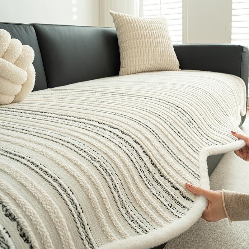 

Неправильная подушка сиденья дивана Chenier 2025 новая прямая подушка сиденья дивана противоскользящий легкая роскошь высокий класс чехол 70*70cm