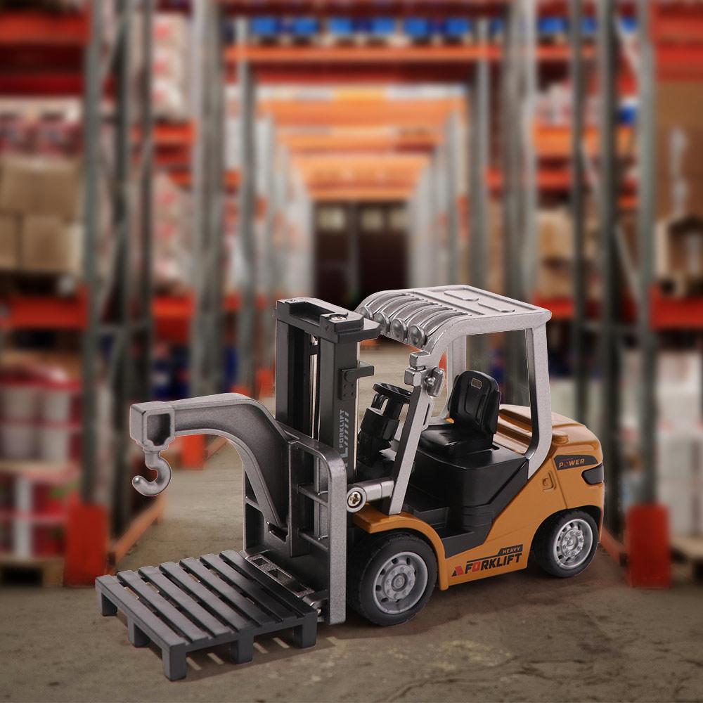 Full Proportion Zinc Zinc Alloy Forklift 2.4g Remote Rc Forklift Remote Control Forklift Boys Toy