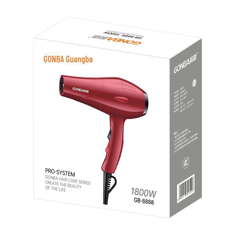 High-Power Hair Dryer with AC Motor for Salon-Quality Hair Care