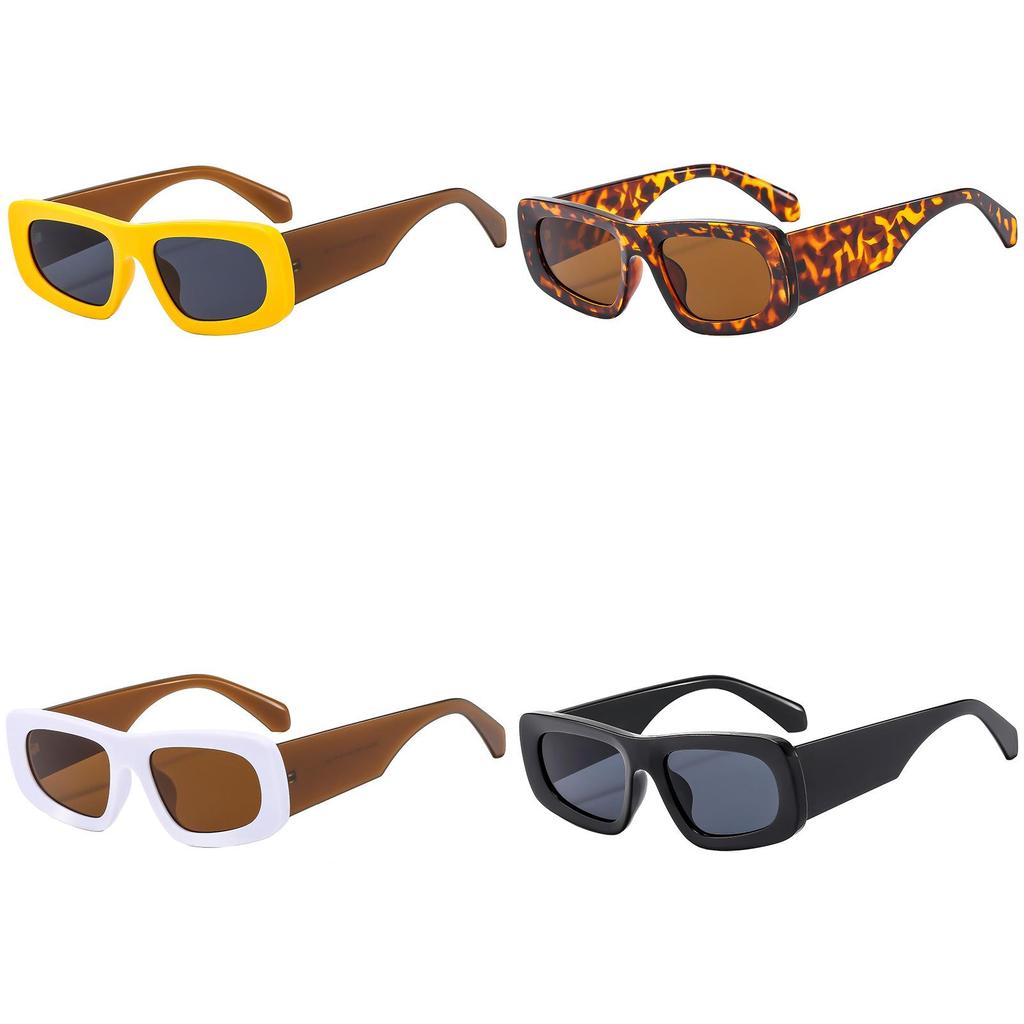 Fall Square Frame Sunglasses With Uv400 For Travel And Party Wear