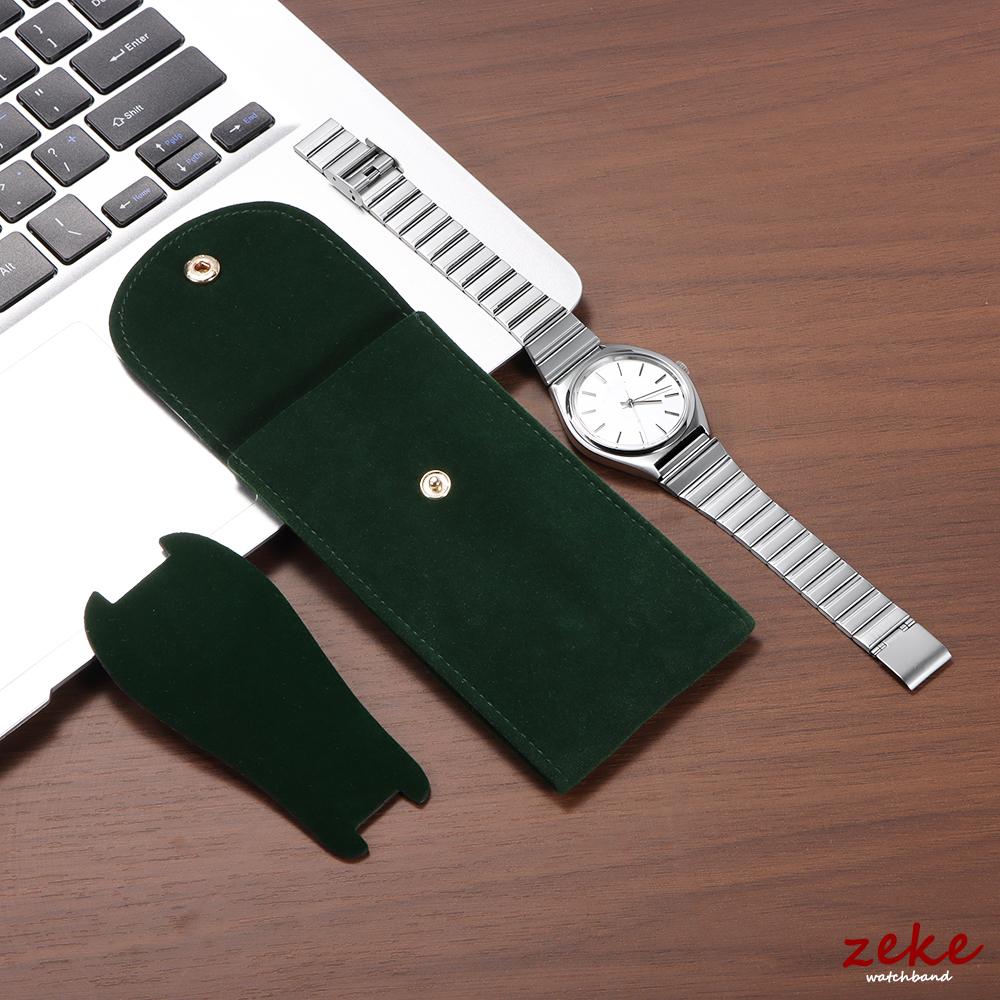 Velvet Watch Bag Green Blue Black Flannelette Gift Bag Travel Storage Case Durable Portable Watch Dust Protection Case Green Red