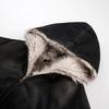 Men's Padded Jackets Fashion Denim Fleece Hooded Worn-out Zipper Patchwork Loose Winter Male Clothing Stylish