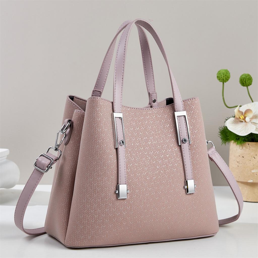 Pu Material Large Crossbody Bag With Zipper Pockets For Daily Use Women