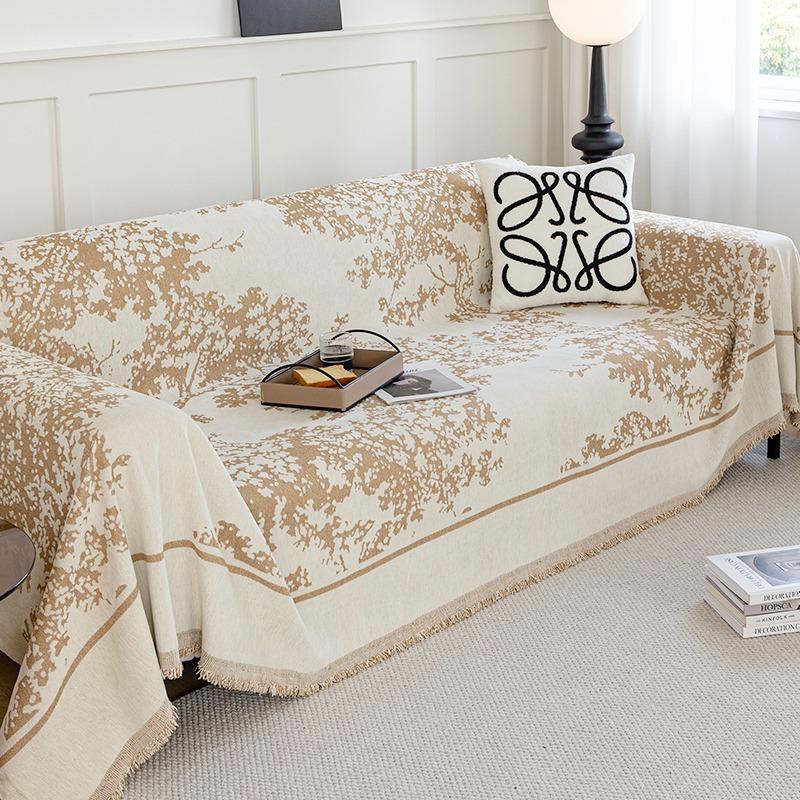 Sofa Towel Four Seasons Universal Chenille Thickened Sofa Cover Towel Non-Slip High-Grade Sofa Cover Sofa Slipcover Sofa Cover