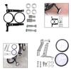 Children Mountain Bike Training Wheel for Beginner Bike Accessories Sturdy Easy Installation Bike Stabilizers for Cycling Riding