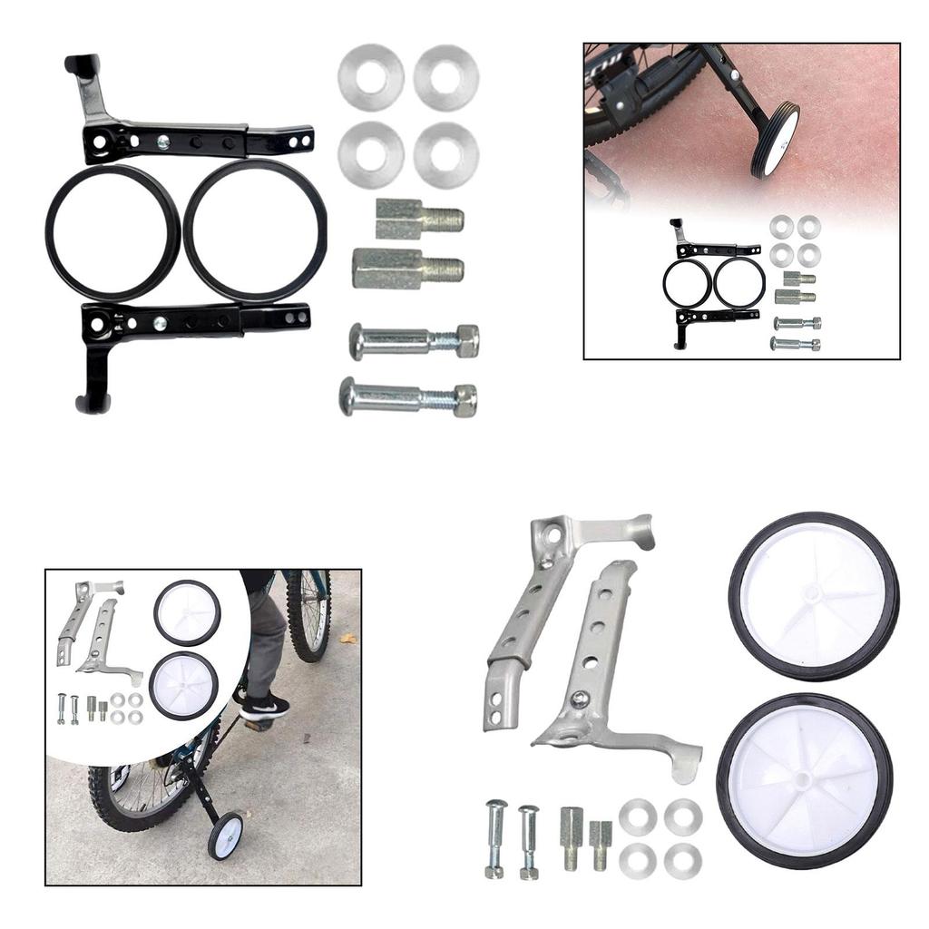 Children Mountain Bike Training Wheel for Beginner Bike Accessories Sturdy Easy Installation Bike Stabilizers for Cycling Riding