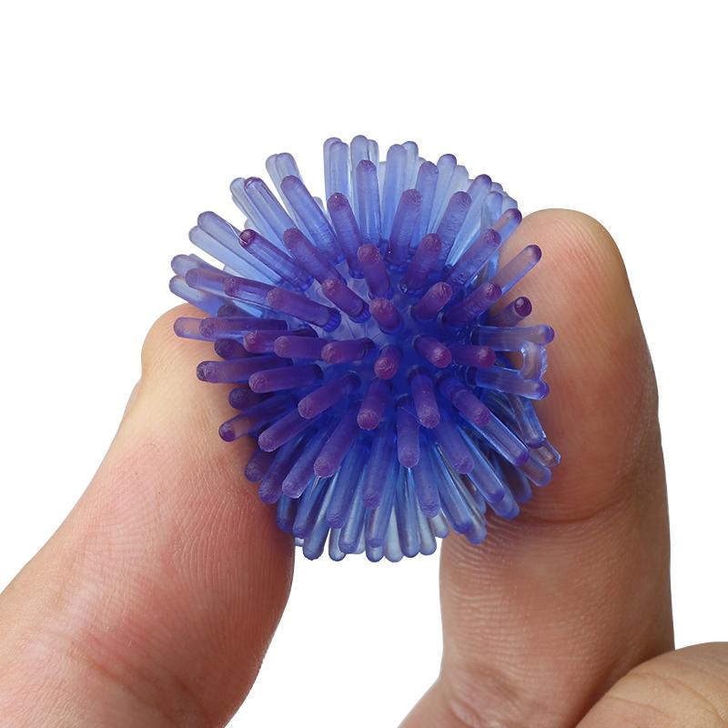 5PCS PVC Soft Thorn Ball Cat Toy Colorful Small Ball Cats Pet Toys