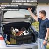 Car Trunk Organizer Large-Capacity Foladable Storage Box High-Density Oxford Cloth Waterproof Auto Boot Organiser For Travel