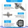Upstream Air Fuel Ratio Oxygen Sensor Compatible with 2005-2007 Subaru Impreza Forester 2.0L Replace 22641-AA480,192400-2120,1924002120, DOX0361,
