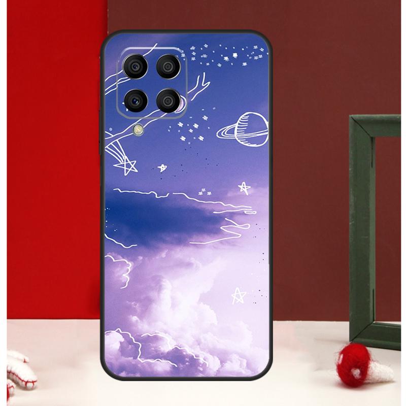 Purple aesthetic Case For Samsung Galaxy M54 M34 M14 M35 M56 M12 M06 M32 M52 M55 M15 M11 M13 M16 M36 M31 M53