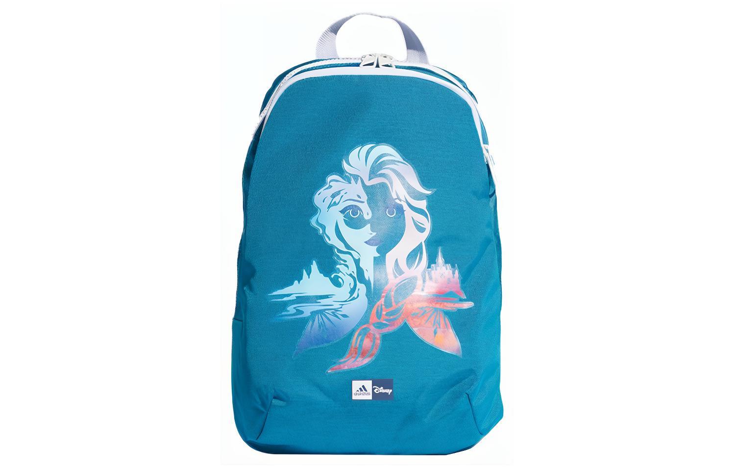 Adidas Disney, Collaboration Frozen Series Polyester Backpack Regular Unisex Blue FN0985