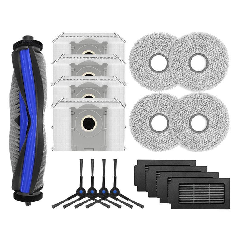 

Retail Replacement Parts Accessories For ECOVACS T50 MAX PRO OMNI Main Side Brush Mop Cloth Dust Bag Hepa Filter Compatible