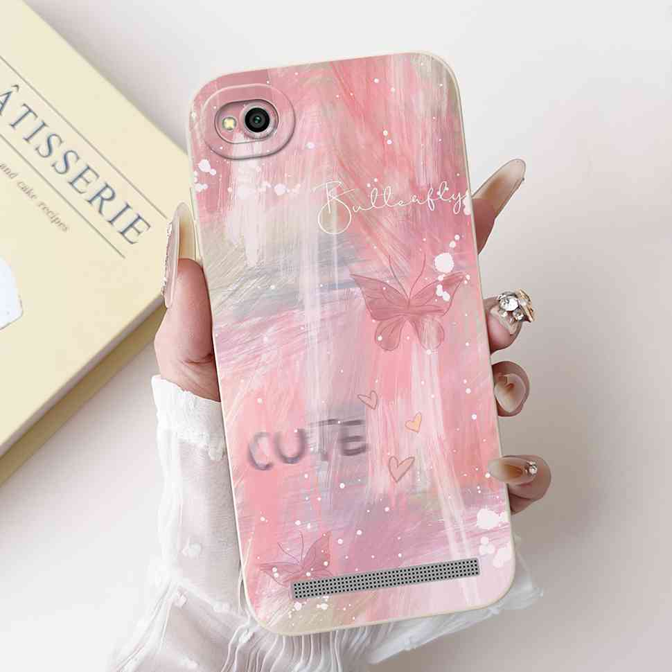 For Xiaomi Redmi 5A MCG3B Case Colorful Flowers Soft Silicone Cover For Redmi 5A redmi 5a MCG3B 5.0" Cute Rabbit Bumper Shell