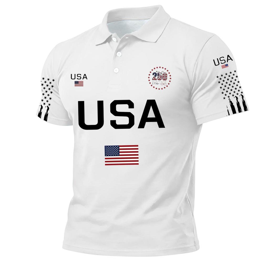Men's Casual Round Neck Short Sleeve T-Shirt