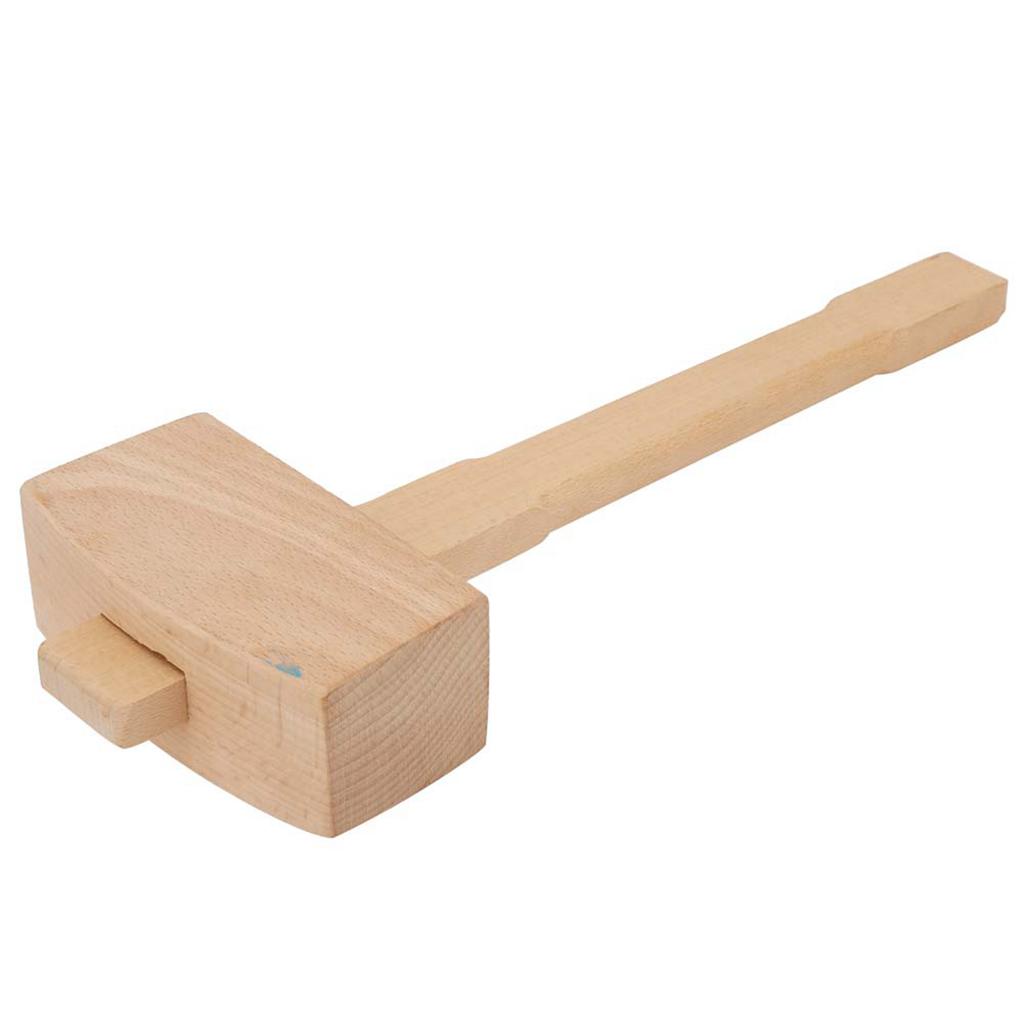 Professional Carpenter Wooden Hammer Wood Tapping Woodworking Tool(L)