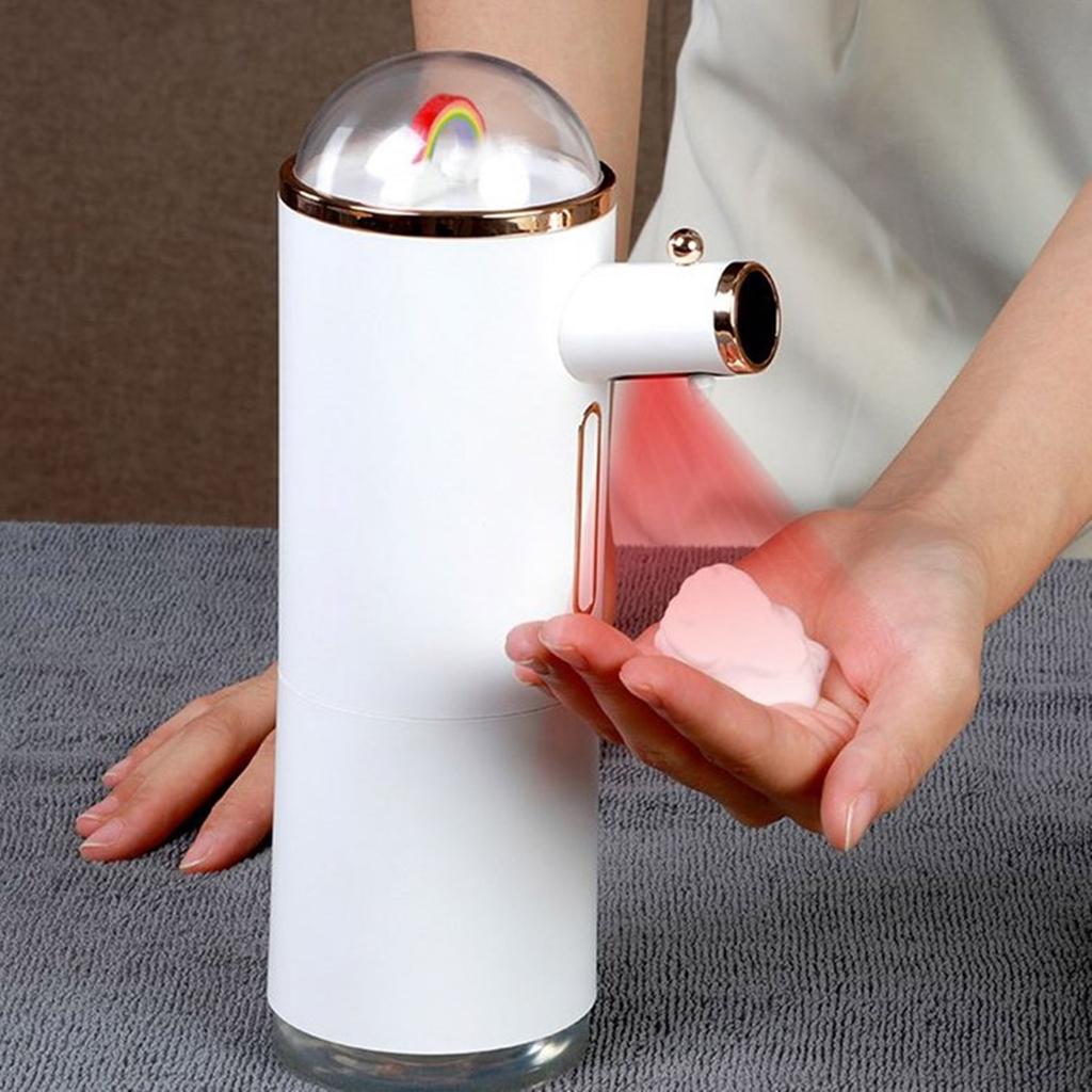 Dispensador de Jabón en Espuma Automático Lavamanos de Espuma por Inducción Automática Dispensador de Jabón sin Contacto para Cocina y Baño