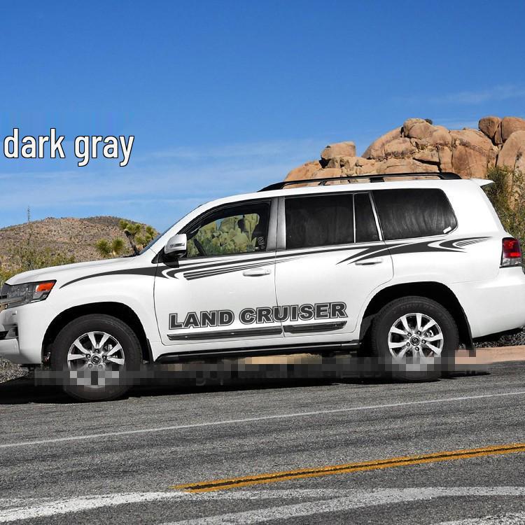 Toyota Land Cruiser Personalized Car Body Stripe Decals