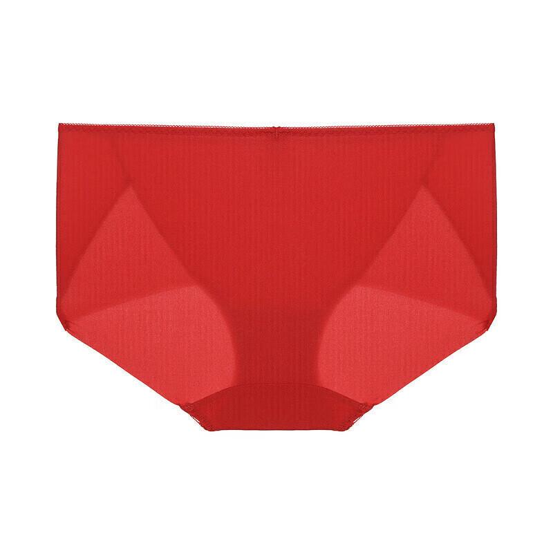 Aimer Women's Seamless Mesh Mid-Waist Briefs