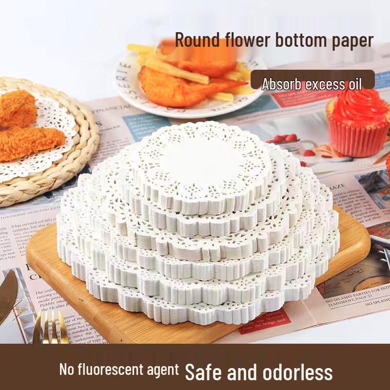 Zhi Shi Round Lace Paper Doilies