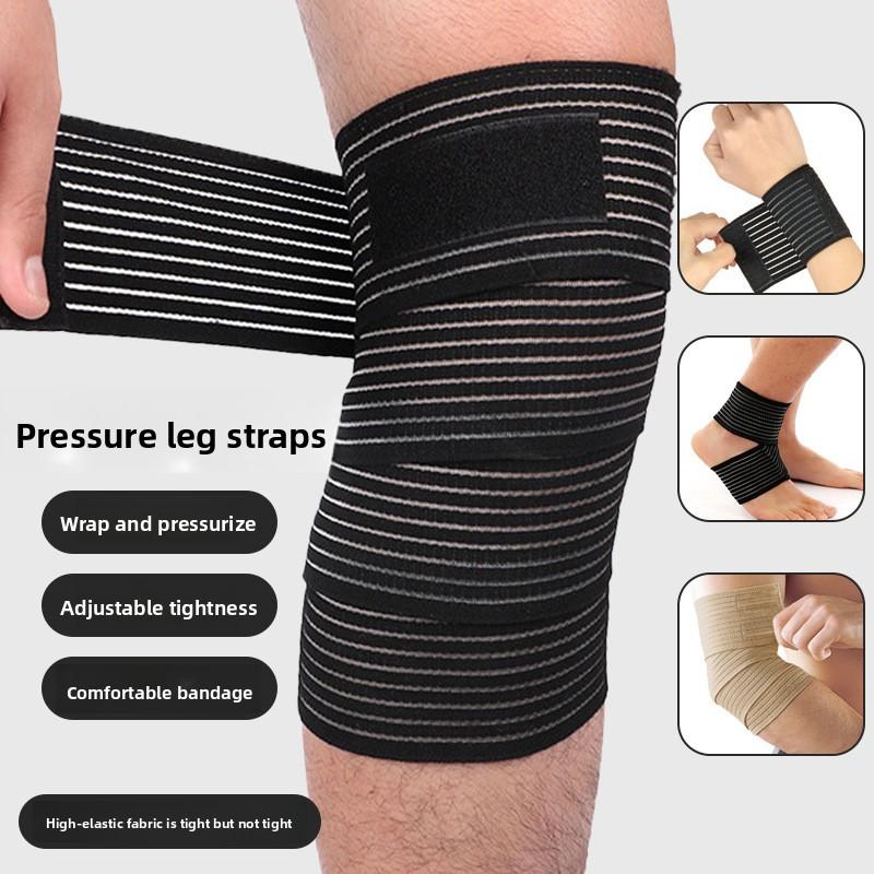 Wrap Knee Pads Elastic Compression Bandage Bracer Basketball Sports Knee Pads Elastic Anti-strain Multi-purpose Wrist Guards