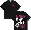 Kenia Os Pink Aura Summer Album Graphics T Shirts Unisexs Women Harajuku TShirts High Quality Classic Oversized Y2K Cotton Tshirt