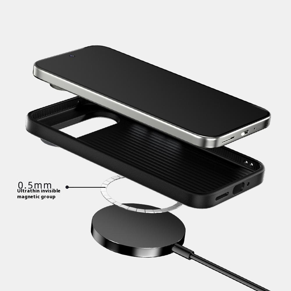 ABEEL For Google Pixel 9 Pro/Pixel 9 Case Compatible with MagSafe Textured Micro-Embossing Back Cover