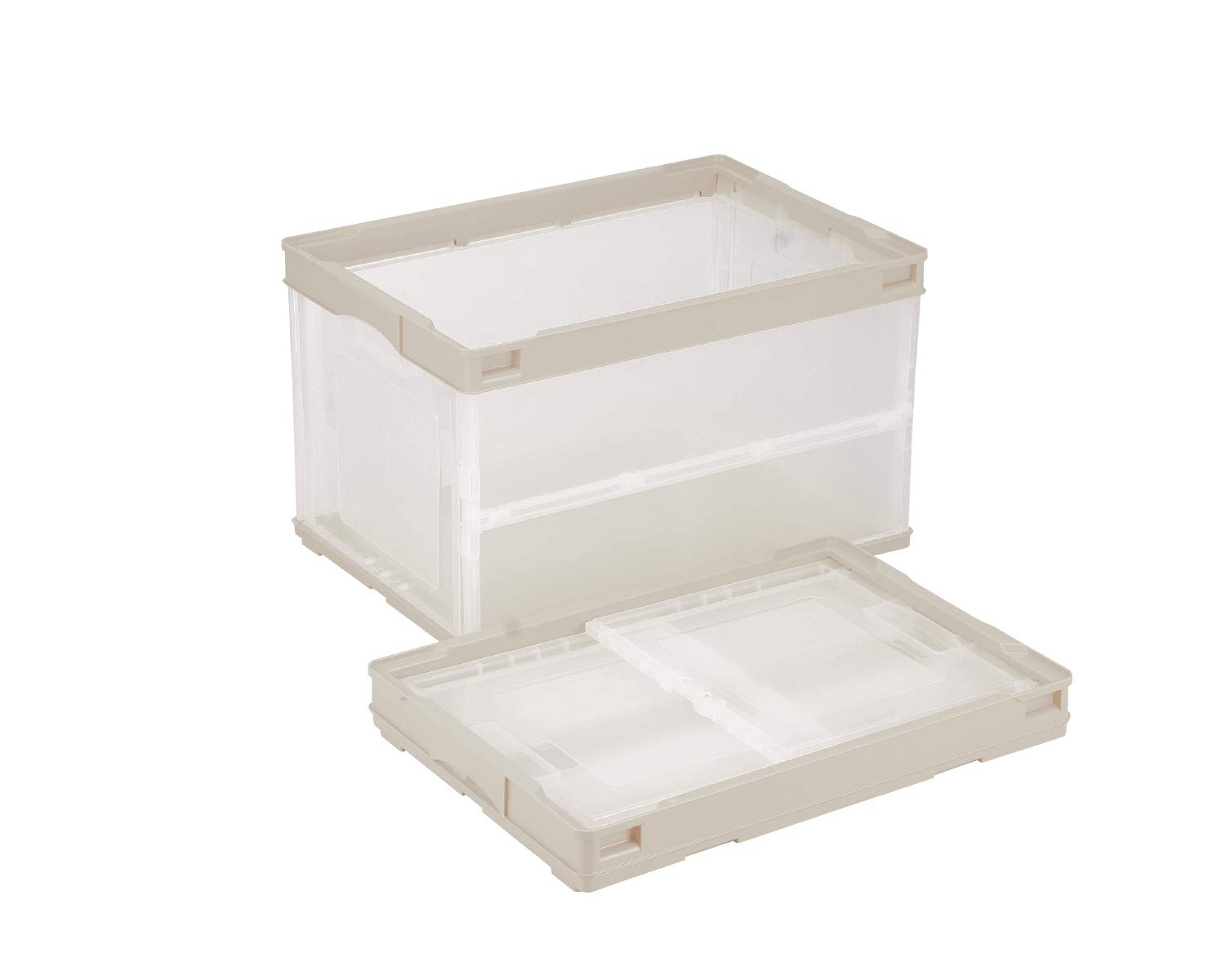 

Folding container 50L Beige Made in Japan ACCN657 CB-S51NRL бежевый