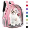 Fashion Pet Cat Carrier Bag Outdoor Travel Backpack For Cats Small Dogs Breathable Cat Carrying Bag Pet Supplies Transparent