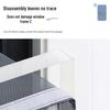 Mosquito Net Screen: Anti-Cat, No Drill, Easy Install, Velcro Attachment, Bedroom Model.