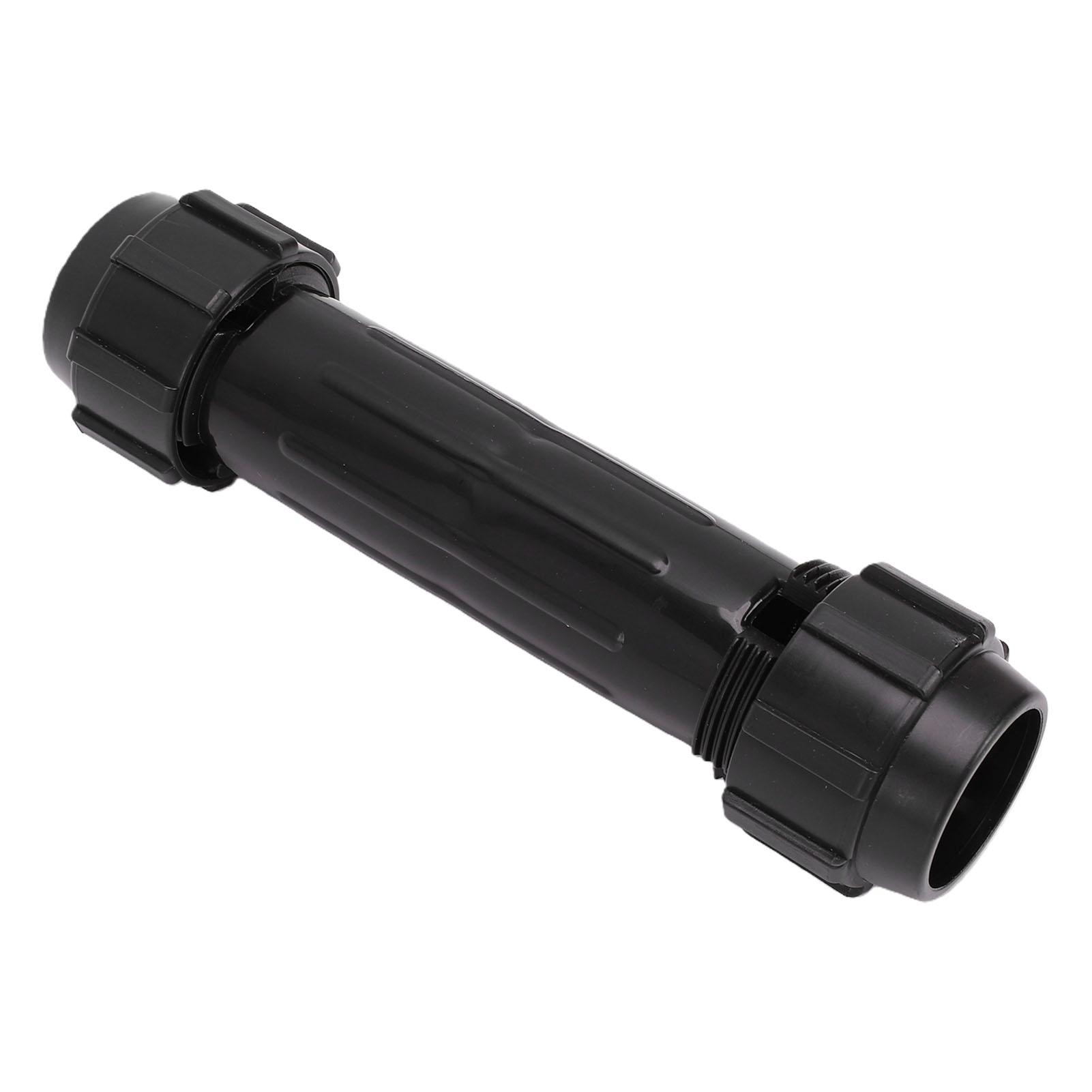 Kayak Paddle Connector Black Plastic Paddle Oars Shaft Connector for Boats Canoes Inflatable Boats