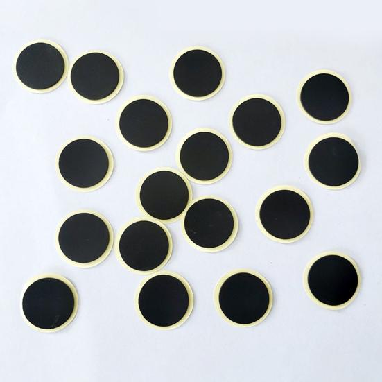 6Pcs Bike Tire Patches No-glue Quick Drying Smooth Surface Rubber Strong Adhesive Tyre
